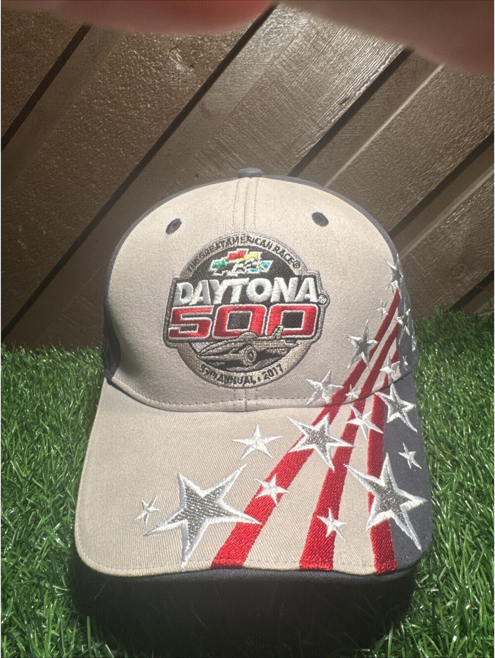 NASCAR Daytona 500 2017 Hat 59th Annual Limited Edition 1096 of 2017 With Pin